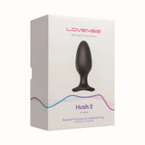Lovense Hush 2 Butt Plug M 45 mm Telefon Kontrollü Anal Vibratör