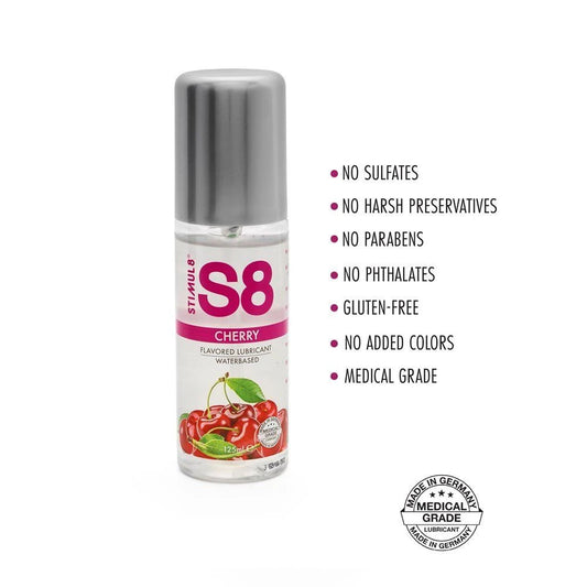 S8 Su Bazlı Kiraz Aromalı 125ml Kayganlaştırıcı