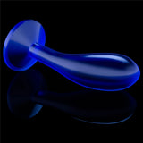 Lovetoy Flawless Clear Prostate Plug 15 Cm Blue Silikon Anal Plug LV310319