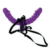 Pipedream Fetish Fantasy Double Delight Straples Biseksüel Dildo Mor