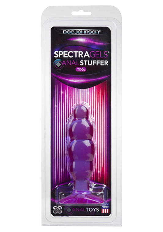 Doc Johnson Spectragels Anal Stuffer Jel Dokulu Anal Plug