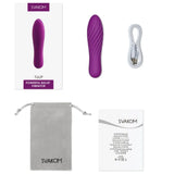 Svakom Tulip 10 Modlu Güçlü Mini Vibratör-Purple