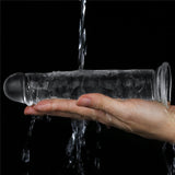 Lovetoy Flawless Clear Dildo 18 cm Realistik Jel Penis