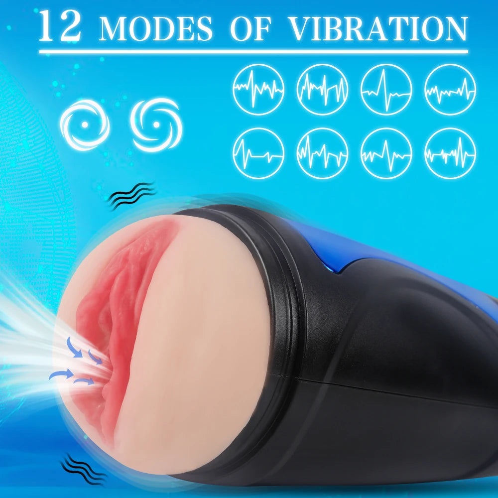 Xise Vibrating Pussy Renee Titreşimli Vajina Masturbator JC-MA70042