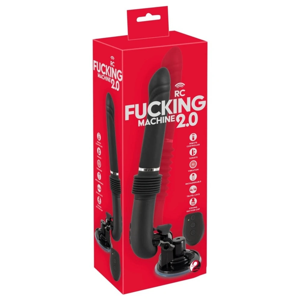 You2Toys RC Fucking Machine 2.0 İleri Geri Hareketli Vantuzlu Vibratör