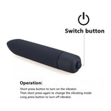 Erox Kirus Bullet Vibes Kurşun Mini Vibratö-Gray