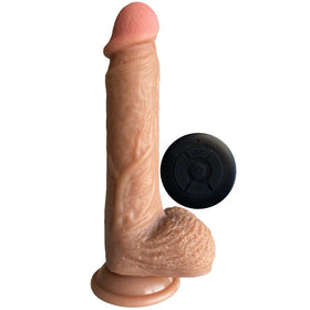 Simulation Of Skin Rotating Dildo 22 Cm Kemerli Dönebilen Hareketli Penis