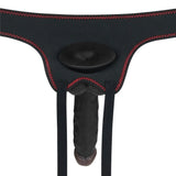 Lovetoy Easy Strapon 20 cm Kemerli Realistik Zenci Penis
