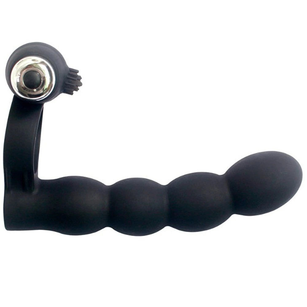 Trinity Fun Lovers Beads Black Çift Yönlü İlişki Anal Vibratör