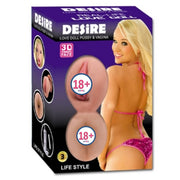 Desire Realistik Vajina ve Anüslü Şişme Bebek
