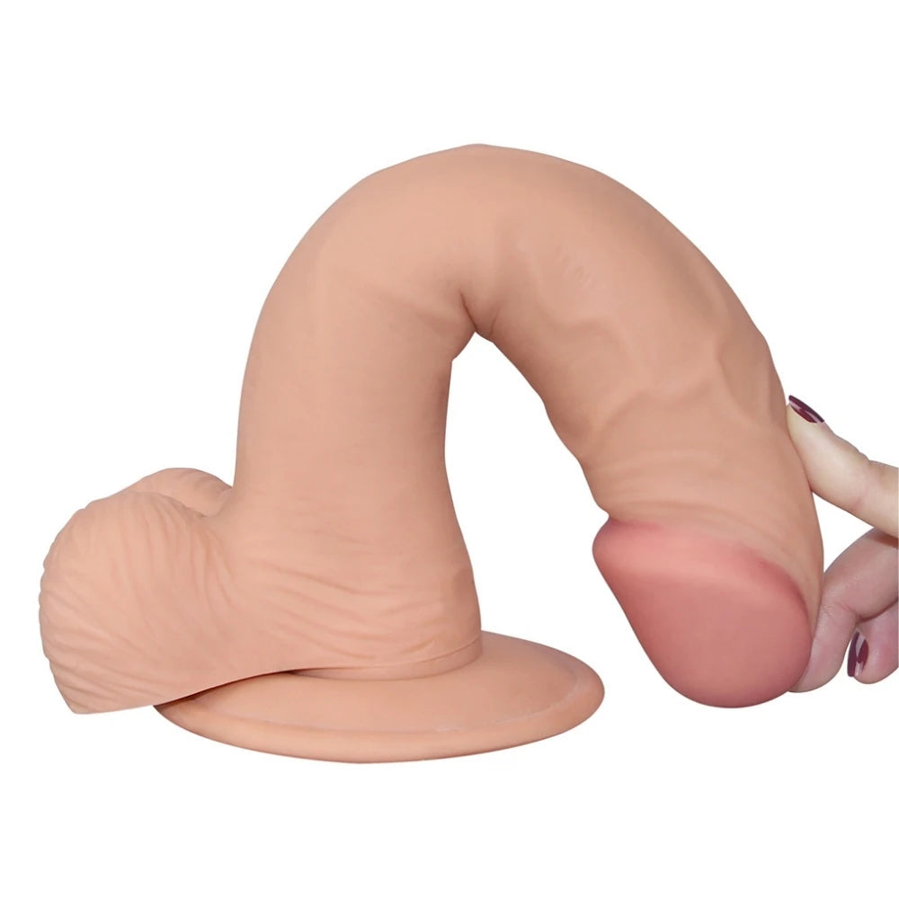 Lovetoy The Ultra Soft Dude Dildo 23 cm Realistik Penis LV1086