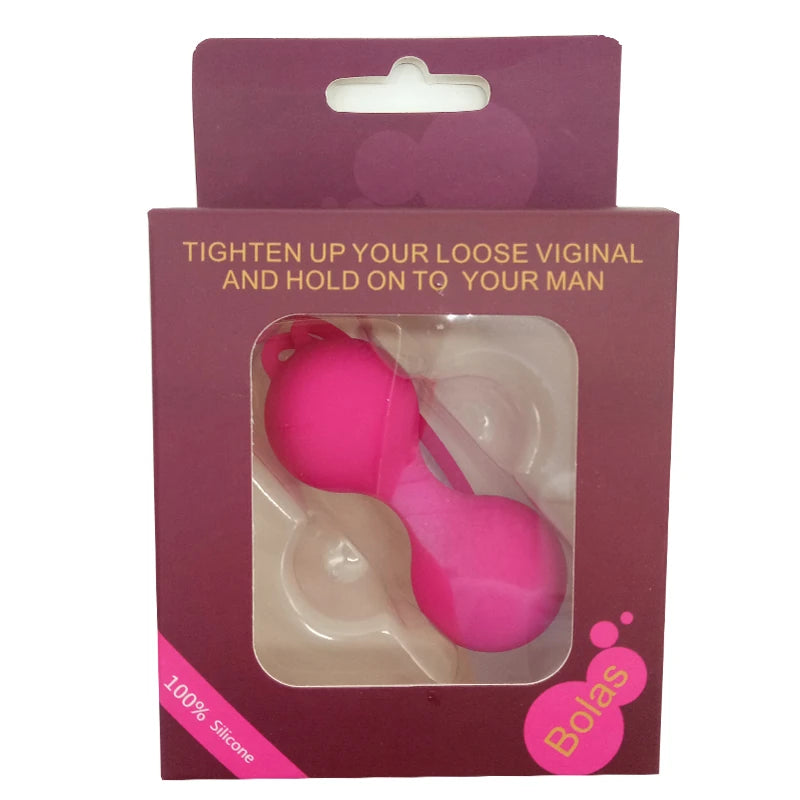 Erox Kegel Benwa Metal Jiggle Balls Kegel Top-Pink
