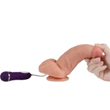 Shequ Vibrating Dildo Red Eagle 16 cm Titreşimli Realistik Penis SQ-WBC10013