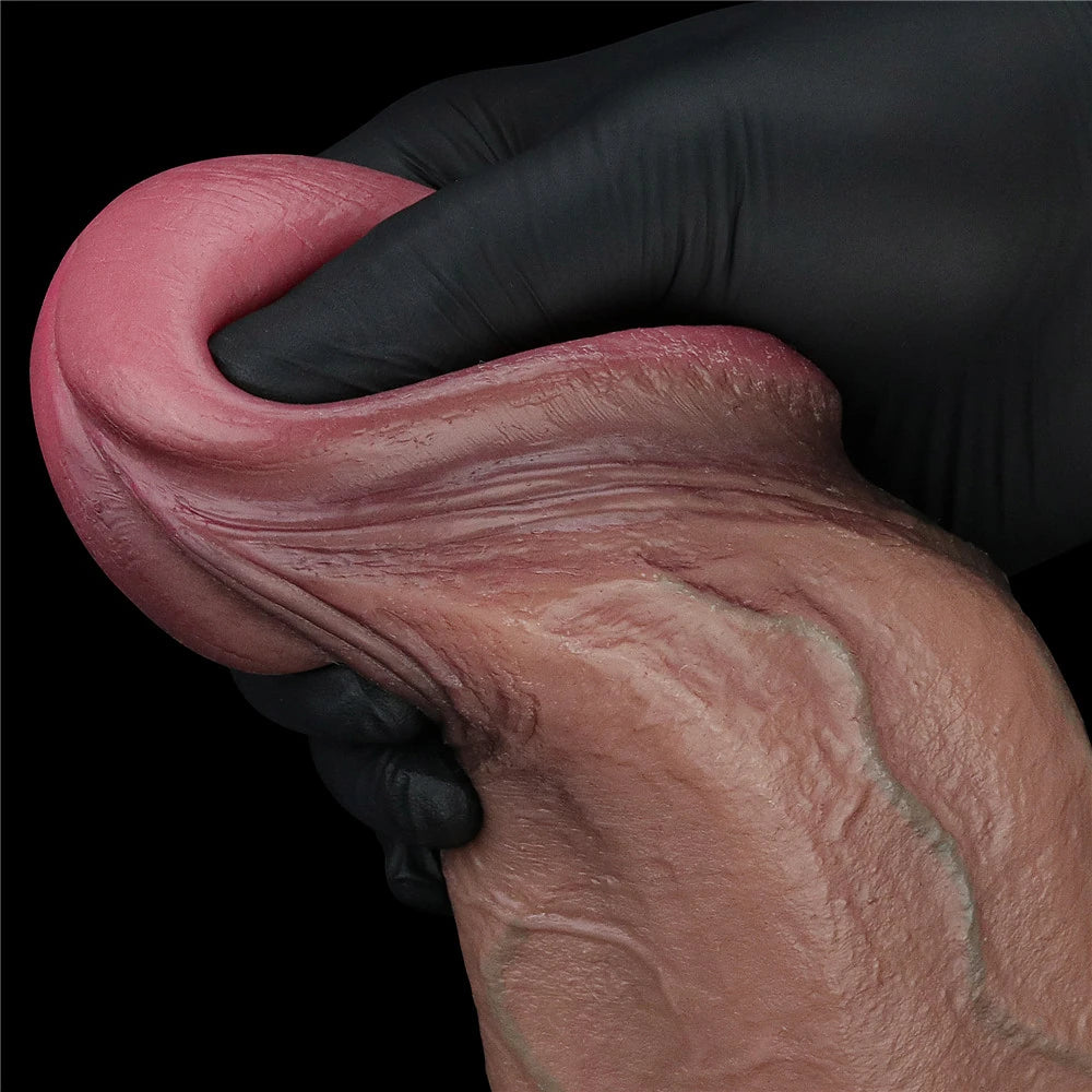 Lovetoy Dual Layered Silicone Cock 33 Cm Büyük Realistik Penis LV411064