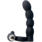 Trinity Fun Lovers Beads Black Çift Yönlü İlişki Anal Vibratör
