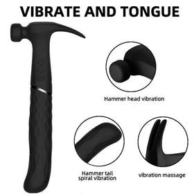 Erox Hammer Love Black Ultra Güçlü Çekiç Vibratör