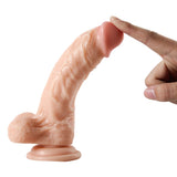 Xise Dildo Series Middle Leilong 19 cm Realistik Penis