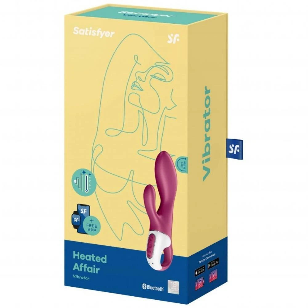 Satisfyer Heated Affair Isıtmalı ve Telefon Kontrollü Rabbit Vibratör
