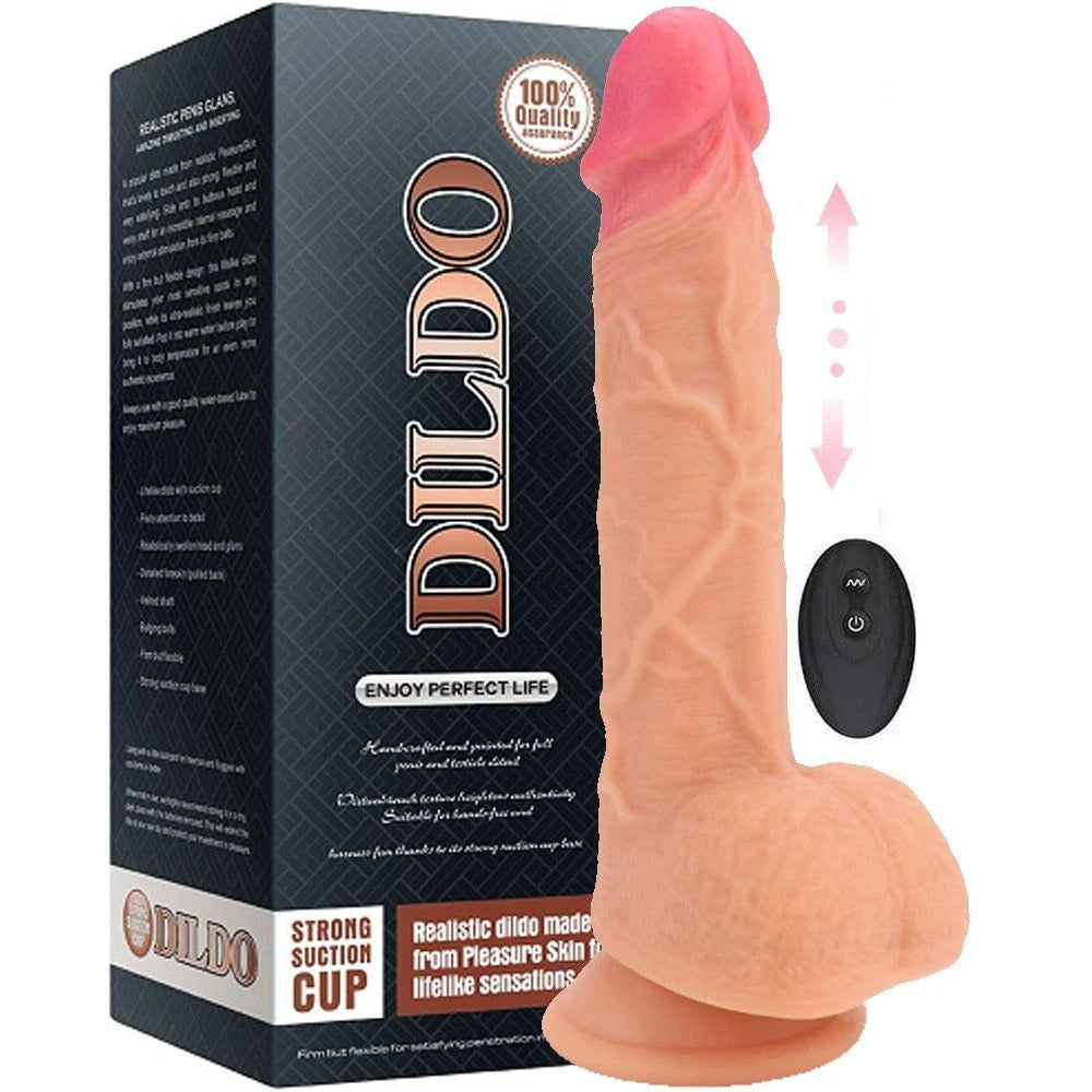 Shequ Harlan Kemerli İleri Geri Hareketli Realistik Penis SQ-T10015