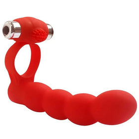 Erox Trinity Fun Lovers Beads Red Anal Vibratör