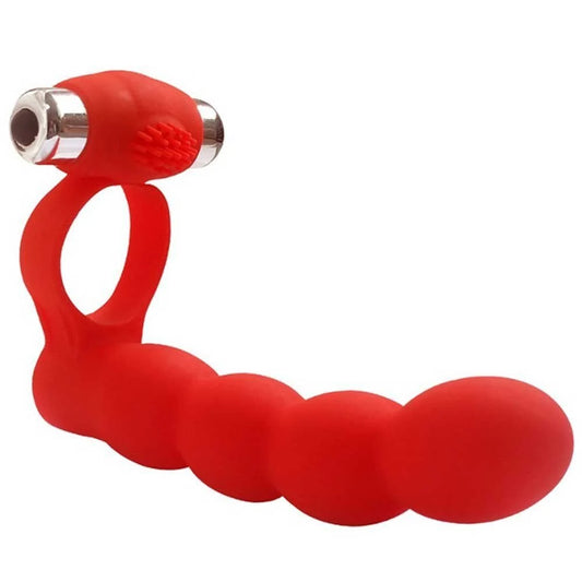 Erox Trinity Fun Lovers Beads Red Anal Vibratör
