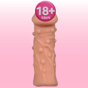 Erox The Penis Sleeve Notch Tırtıklı Penis Kılıfı-Flesh