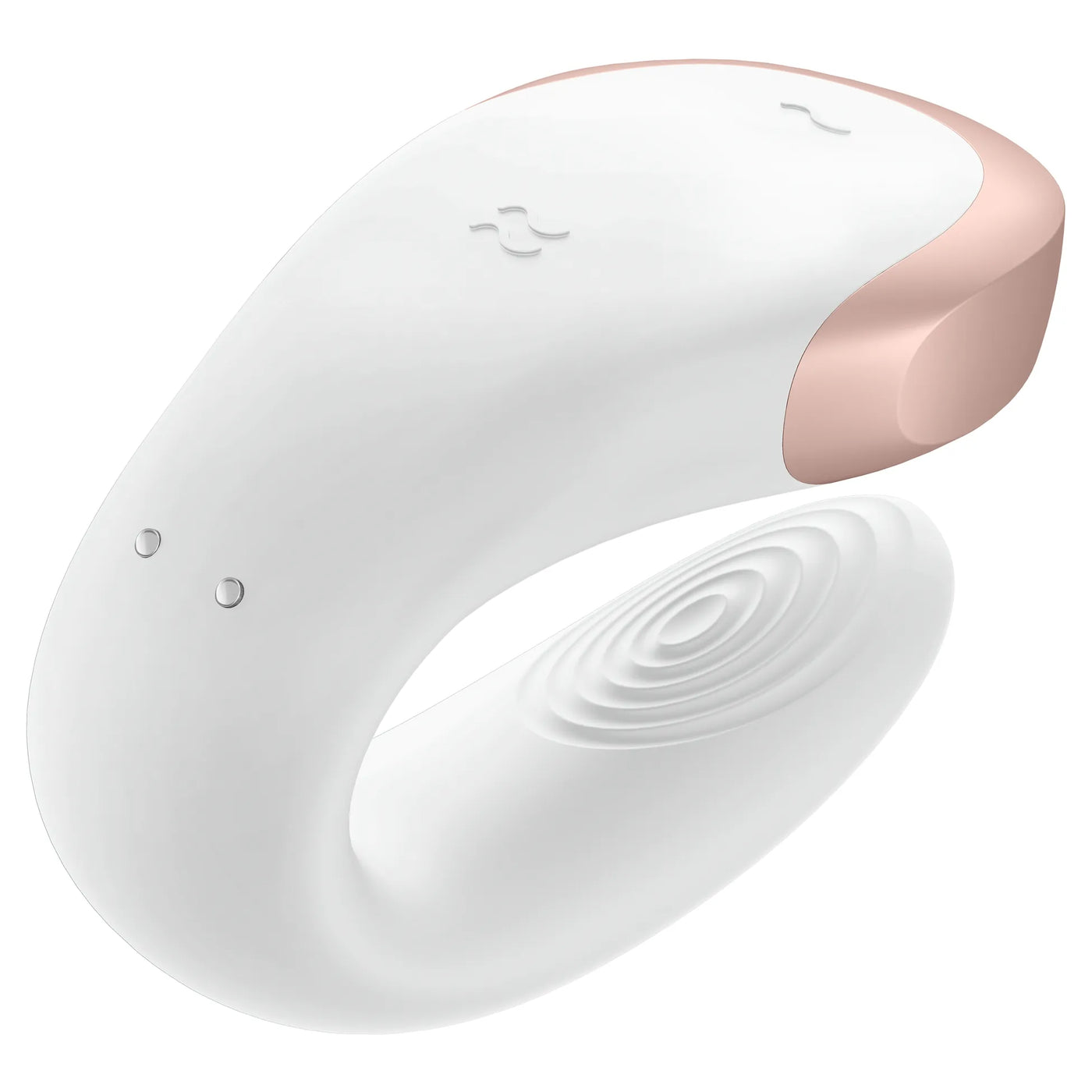 Satisfyer Double Love White Telefon ve Kumanda Kontrollü Vibratör
