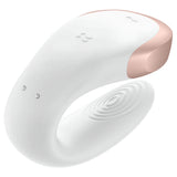 Satisfyer Double Love White Telefon ve Kumanda Kontrollü Vibratör
