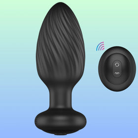 Nexus Tornado Şarj Edilebilir Uzaktan Kumandalı Dönen ve Titreşimli Anal Plug