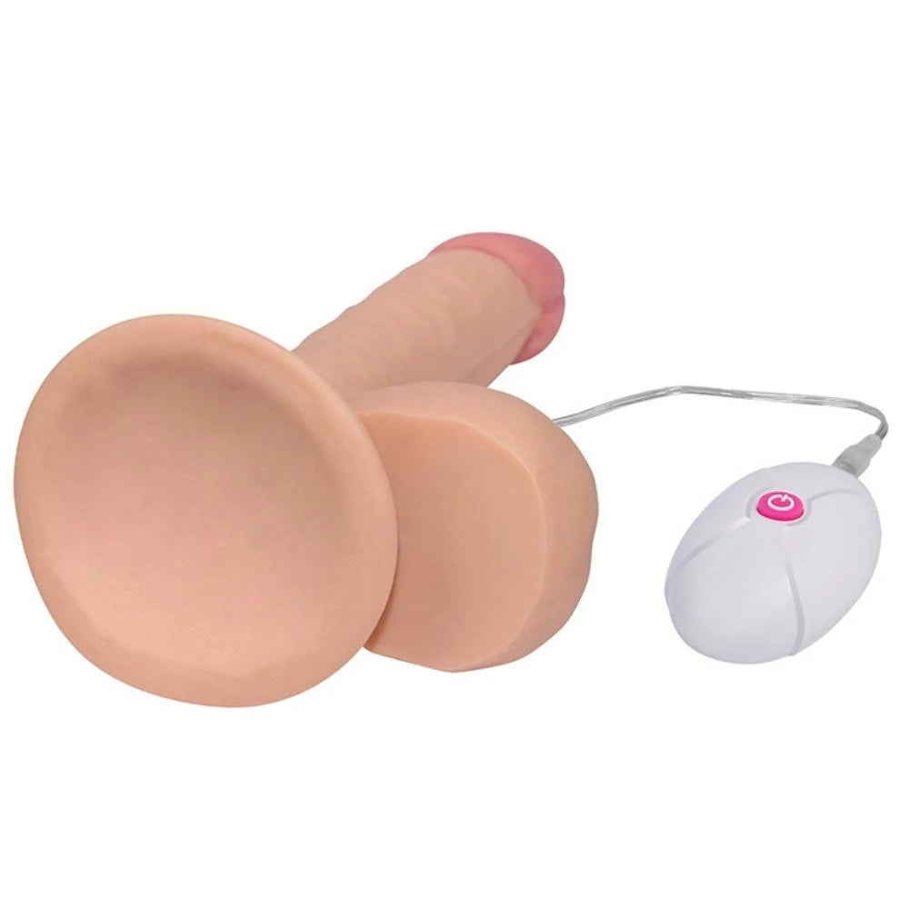 Lovetoy The Ultra Soft Dude Dildo 18 Cm Titreşimli Realistik Penis
