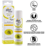 Pjur Med Vegan Glide Water-Based Lubricant Gel Kayganlaştırıcı Jel 100 Ml.