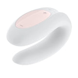 Satisfyer Double Joy Telefon Uyumlu Çiftler İçin Vibratör-White