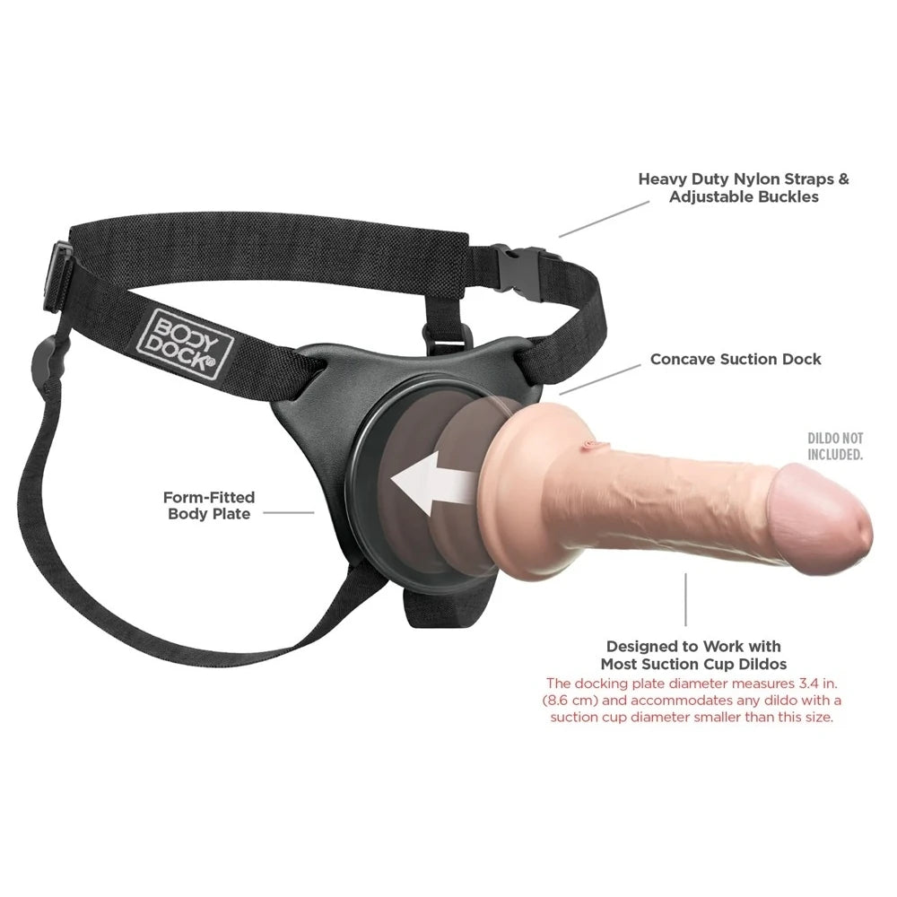Pipedream Body Dock Original Strapon Penis Kemeri