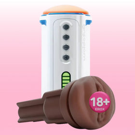 Autoblow AI Ultra Pussy Sleeve Mastürbatör Kılıfı-Brown