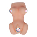 Big Breast Silikon Titreşimli Vajina Mastürbatör
