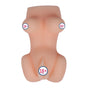 Big Breast Silikon Titreşimli Vajina Mastürbatör