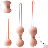 Erox Exuis Balls Set Uzaktan Kumanda Kegel Egzersiz Vibratörü