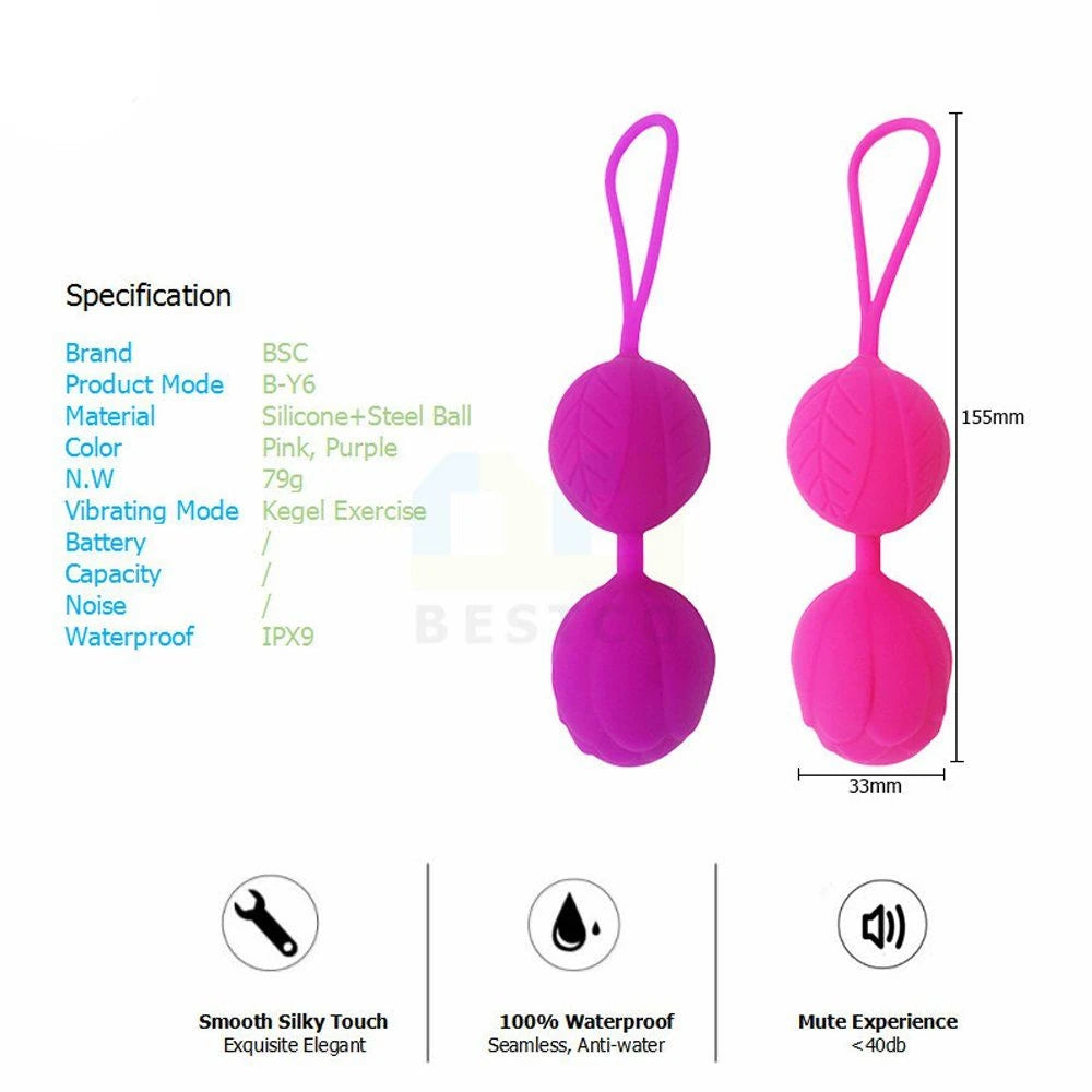 Erox Fantasy Benwa Balls Minu Kegel Top-Pink