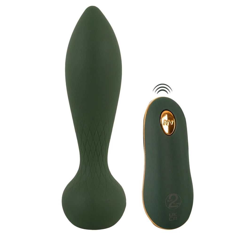 Emerald Love Luxurious Uzaktan Kumandalı Anal Titreşimli Plug