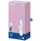 Satisfyer Mono Flex Telefon Kontrollü Rabbit Vibratör-White