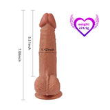 Shequ Dildo Series Diego 19 cm Realistik Penis