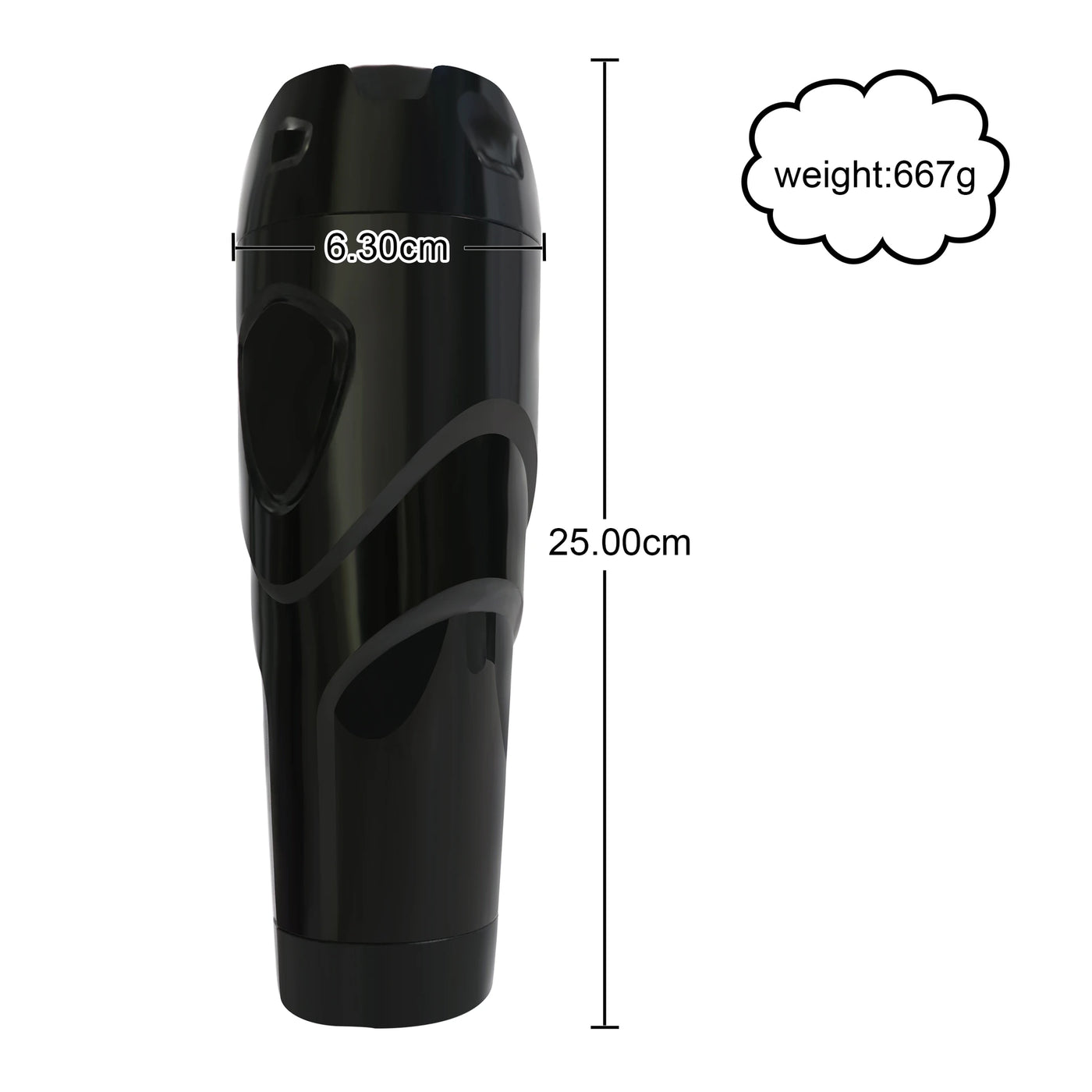 Shequ Vibrating Pussy Dot Titreşimli Vajinal Masturbator JC-MA70037