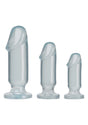 Doc Johnson Crystal Jellies Jel Doku Anal Plug Seti