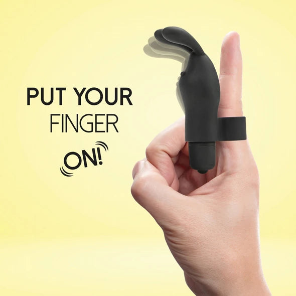 FeelzToyz Magic Finger Parmak Vibratör Black