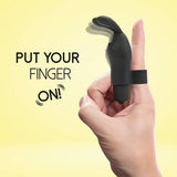 FeelzToyz Magic Finger Parmak Vibratör Black