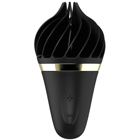 Satisfyer Sweet Treat Spinnator Şarjlı Vibratör-Black