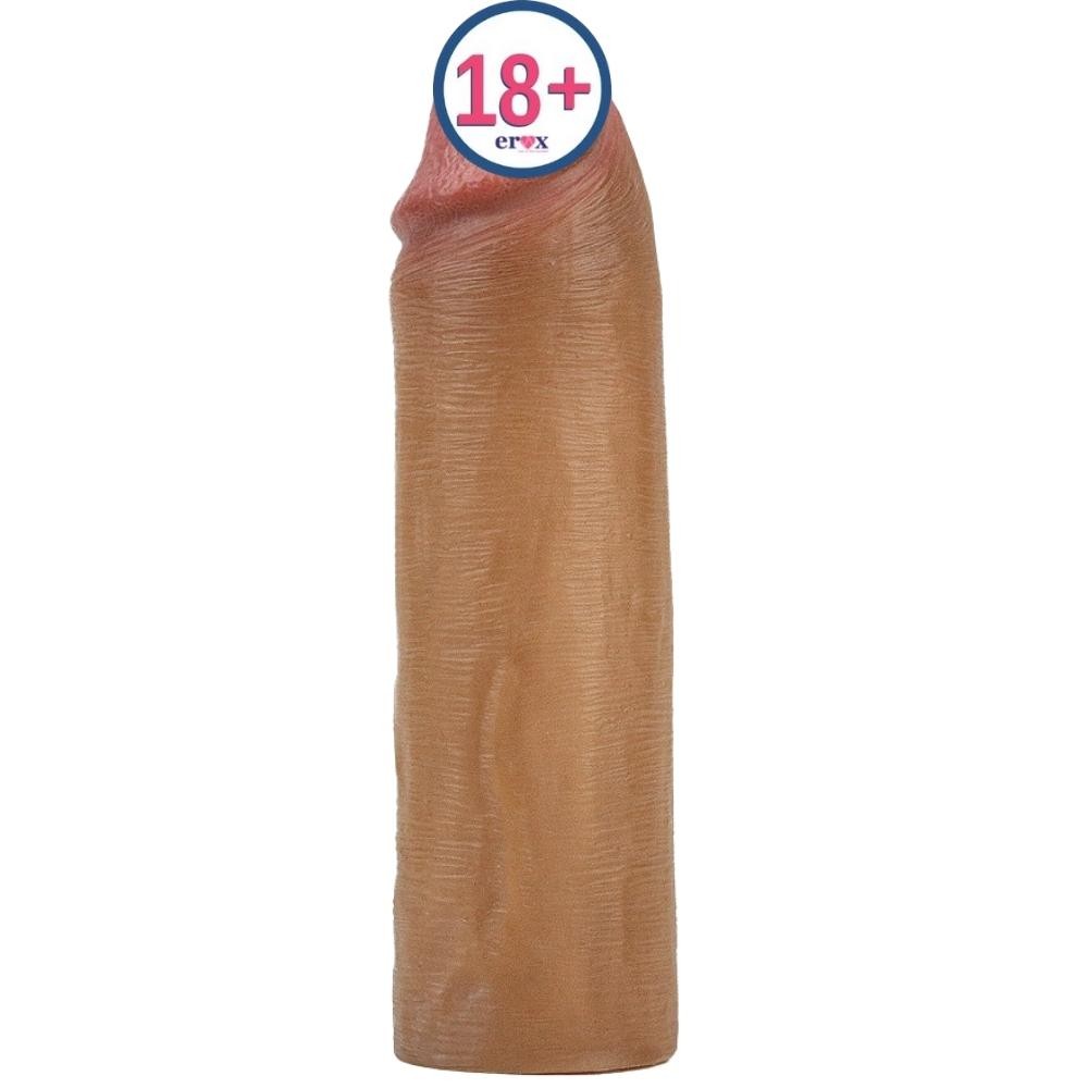 Lovetoy Nature Extender Et Dokulu Brown Penis Kılıfı