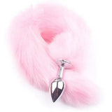 Erox Love The Anal Fantasy Pembe Tilki Kuyruklu Metal Anal Plug