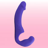 Aphrodisia Double Rider Strapless Strap-On Vibratör-Purple