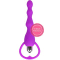 Erox Anal Fantasy Boğumlu 10 Mod Titreşimli Anal Vibratör-Purple